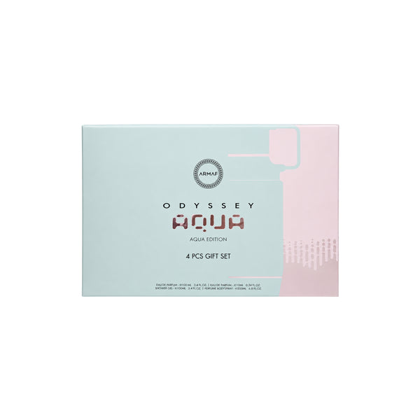 Set Armaf Odyssey Aqua Edition – EDP 100ml + Kit Completo (4 Piezas)