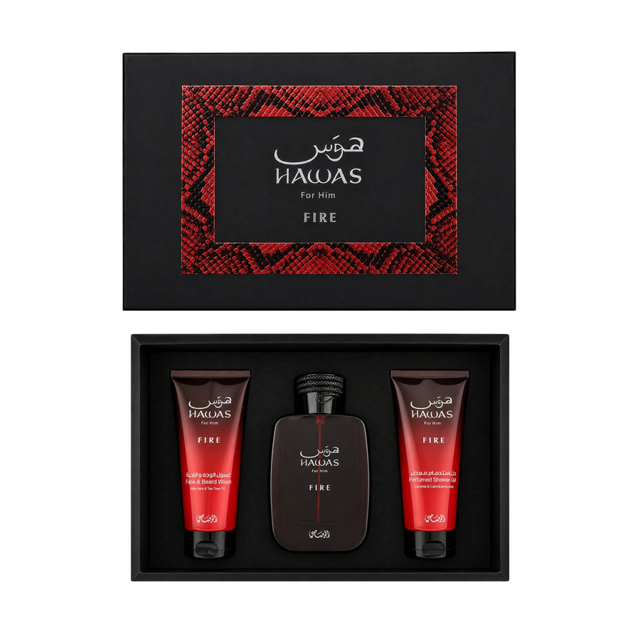 SET Rasasi Hawas Fire For Him Eau de Parfum