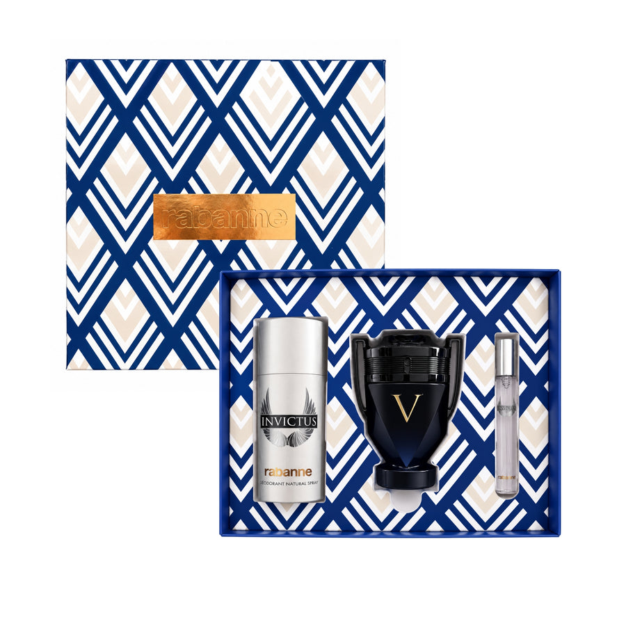 Set Rabanne Invictus Victory Elixir 3 Piezas